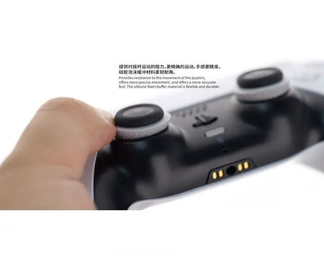 Alt view image 5 of 7 - Precision Rings | Aim Assist Motion Control for PlayStation 4 (PS4), PlayStation 5 (PS5), Xbox One, Xbox Series X & Switch Pro Controller | Mixed Strength