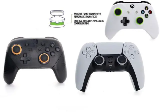 Alt view image 6 of 7 - Precision Rings | Aim Assist Motion Control for PlayStation 4 (PS4), PlayStation 5 (PS5), Xbox One, Xbox Series X & Switch Pro Controller | Mixed Strength