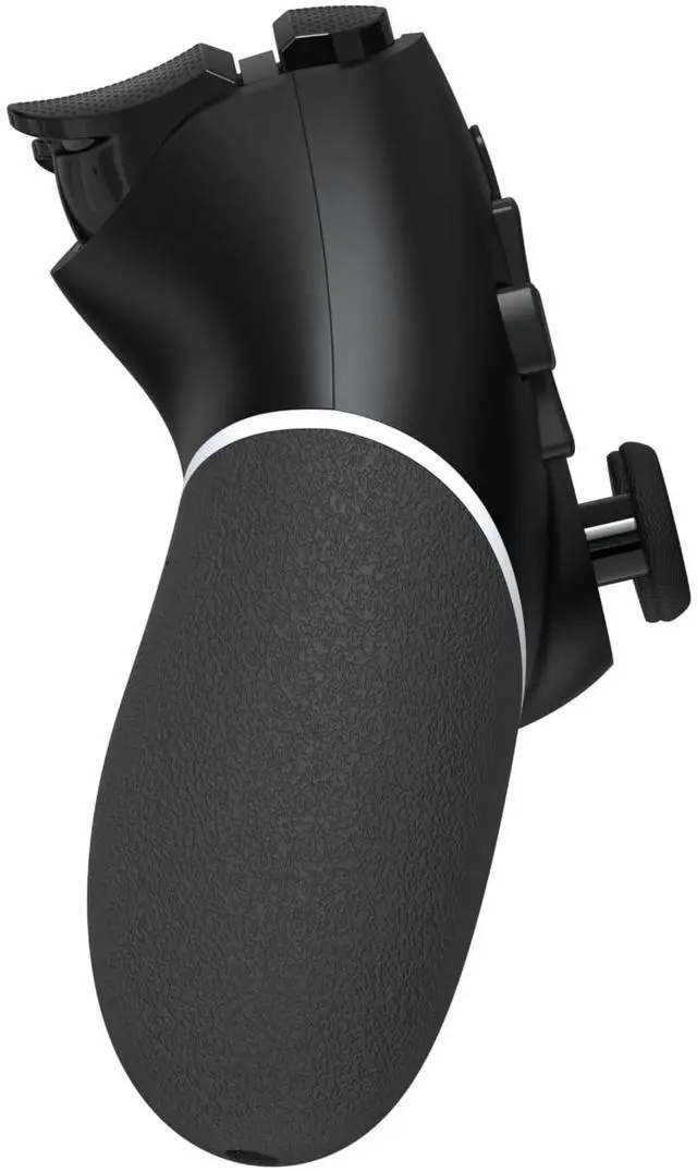 Alt view image 2 of 4 - Wireless Controller with Hall Joystick for PS4,Pro,Slim - Wireless Controller with Built-in Speakers/Precise Joysticks/Turbo/Advanced Buttons Programming, 1000mAh Rechargeable Battery (Black White)