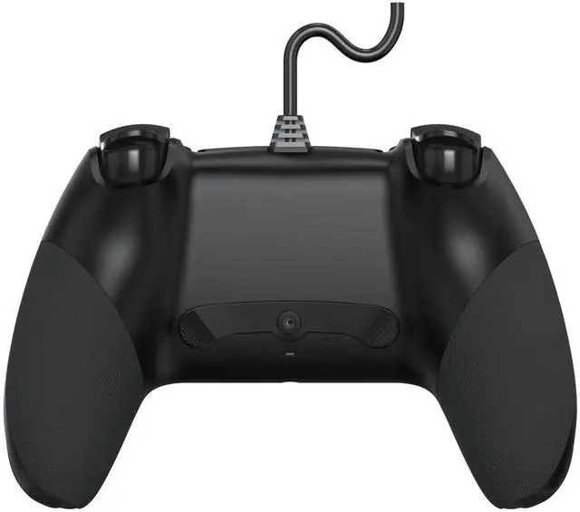 Alt view image 3 of 5 - Wired Controller Gamepad for Playstation 4 with Advanced Programming Buttons Dual Vibration Shock Joystick Gamepad for PS4/PS4 Slim/PS4 Pro and PC (Black)