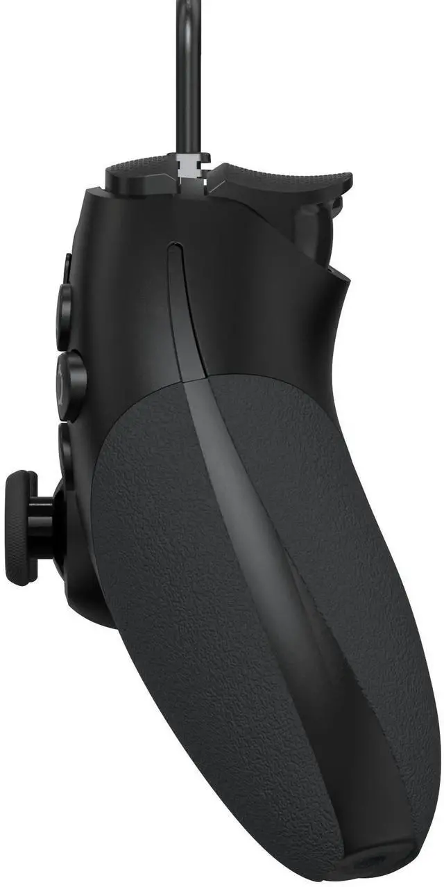 Alt view image 4 of 5 - Wired Controller Gamepad for Playstation 4 with Advanced Programming Buttons Dual Vibration Shock Joystick Gamepad for PS4/PS4 Slim/PS4 Pro and PC (Black)