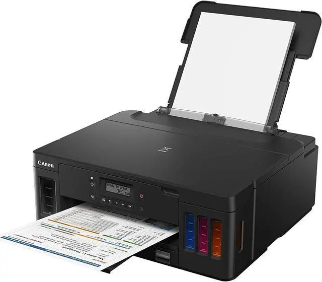 Alt view image 19 of 20 - Canon PIXMA G5020 Wireless MegaTank Single Function SuperTank Printer