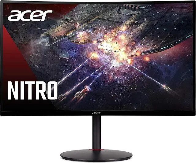 Alt view image 17 of 20 - Acer Nitro XZ270 Xbmiipx 27" 1500R Curved Full HD (1920 x 1080) VA Zero-Frame Gaming Monitor with Adaptive Sync, 240Hz Refresh Rate and 1ms VRB (Display Port & 2 x HDMI 2.0 Ports) , Black