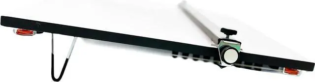 Alt view image 2 of 7 - PROARTek Drafting PK00015 Model PXB24 Portable Drafting Drawing Board 18" x 24"; PXB Series; Adjustable Aluminum Parallel Straightedge; Carry Handle; Architecture Tool for Students and Professionals
