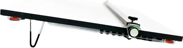 Alt view image 2 of 7 - PROARTek Drafting PK00016 Model PXB26 Portable Drafting Drawing Board 20" x 26"; PXB Series; Adjustable Aluminum Parallel Straightedge; Carry Handle; Architecture Tool for Students and Professionals