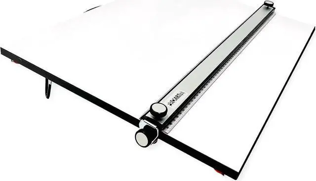 Main image of PROARTek Drafting PK00017 Model PXB31 Portable Drafting Drawing Board 23" x 31"; PXB Series; Adjustable Aluminum Parallel Straightedge; Carry Handle; Architecture Tool for Students and Professionals