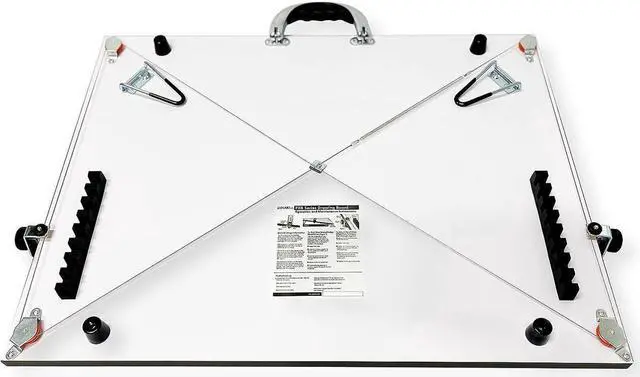 Alt view image 7 of 7 - PROARTek Drafting PK00017 Model PXB31 Portable Drafting Drawing Board 23" x 31"; PXB Series; Adjustable Aluminum Parallel Straightedge; Carry Handle; Architecture Tool for Students and Professionals
