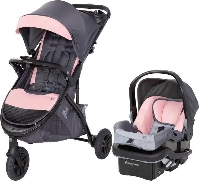 Baby Trend Tango 3 All Terrain Stroller Travel System with EZ Lift 35 PLUS Infant Car Seat Ultra Pink Newegg