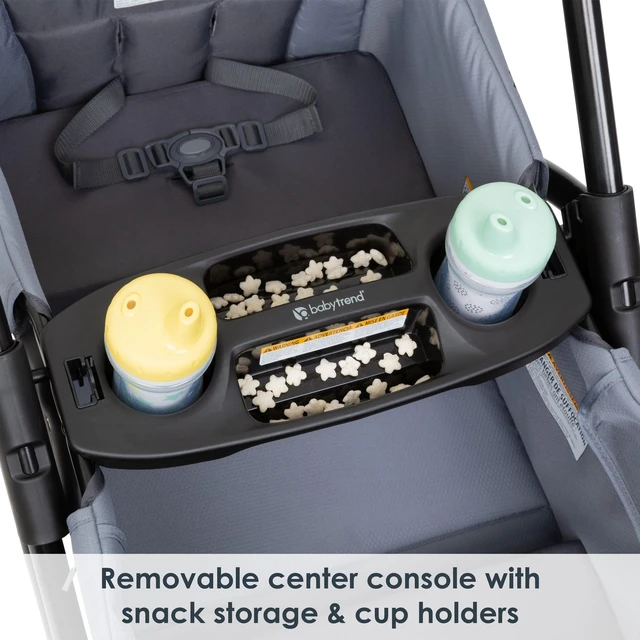 Alt view image 5 of 7 - Baby Trend Expedition 2-in-1 Stroller Wagon PLUS, Ultra Grey