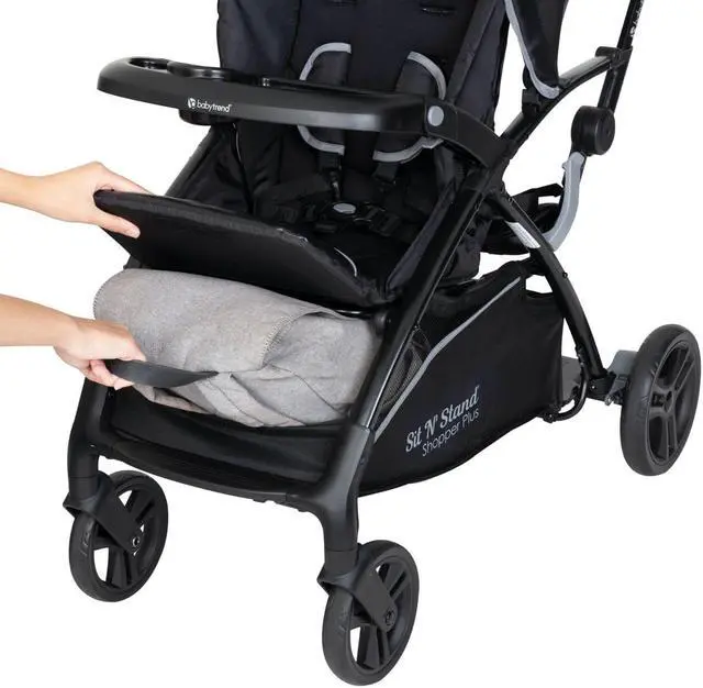 Alt view image 3 of 7 - Baby Trend Sit N Stand® 5-in-1 Shopper Plus Stroller, Kona