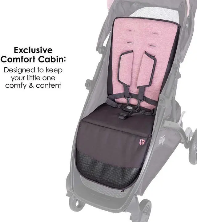Alt view image 5 of 7 - Baby Trend Tango Stroller Travel System with Ally 35 Infant Car Seat, Cassis