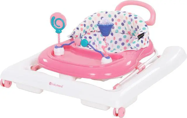 Alt view image 2 of 7 - Smart Steps by Baby Trend Trend 3.0 Activity Walker, Pink Sprinkles