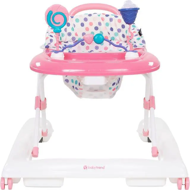 Alt view image 7 of 7 - Smart Steps by Baby Trend Trend 3.0 Activity Walker, Pink Sprinkles