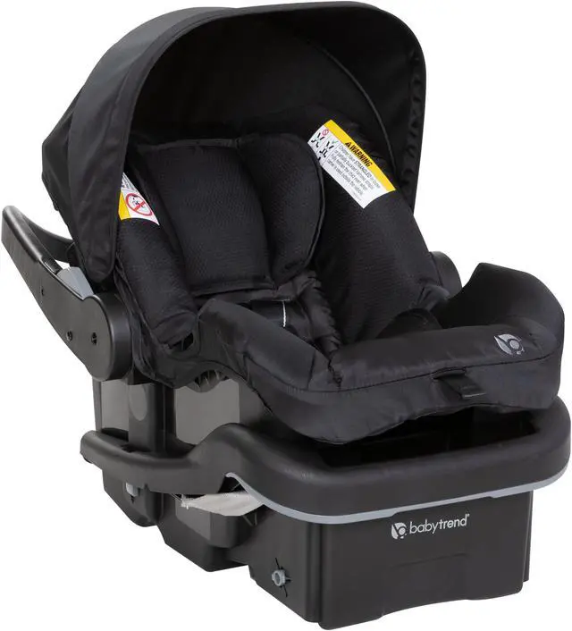 Alt view image 2 of 7 - Baby Trend Expedition® Race Tec PLUS Jogger Travel System with EZ-Lift 35 PLUS Infant Car Seat, Ultra Black