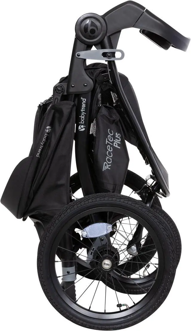 Alt view image 7 of 7 - Baby Trend Expedition® Race Tec PLUS Jogger Travel System with EZ-Lift 35 PLUS Infant Car Seat, Ultra Black