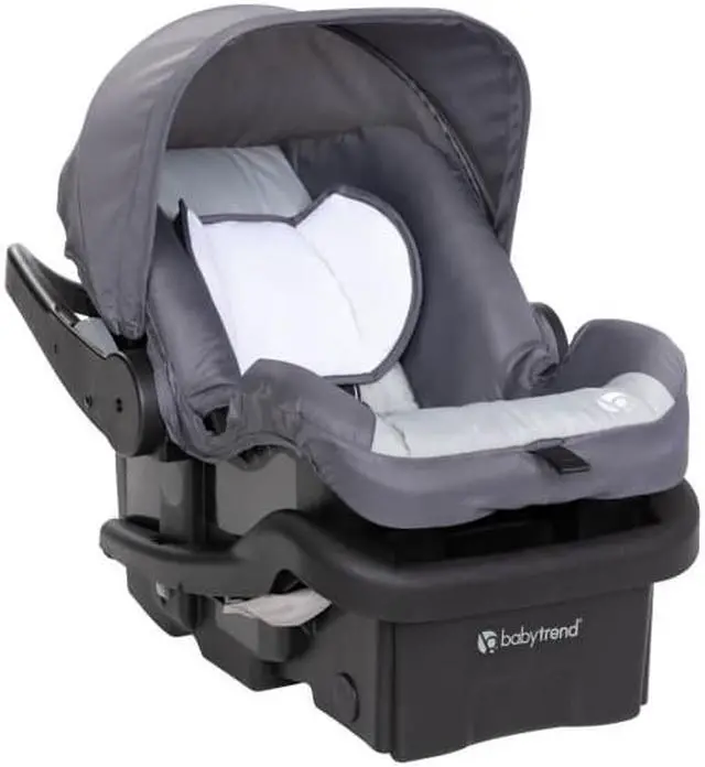 Alt view image 2 of 7 - Baby Trend Expedition® Jogger Travel System with EZ-Lift Infant Car Seat, Dash Grey