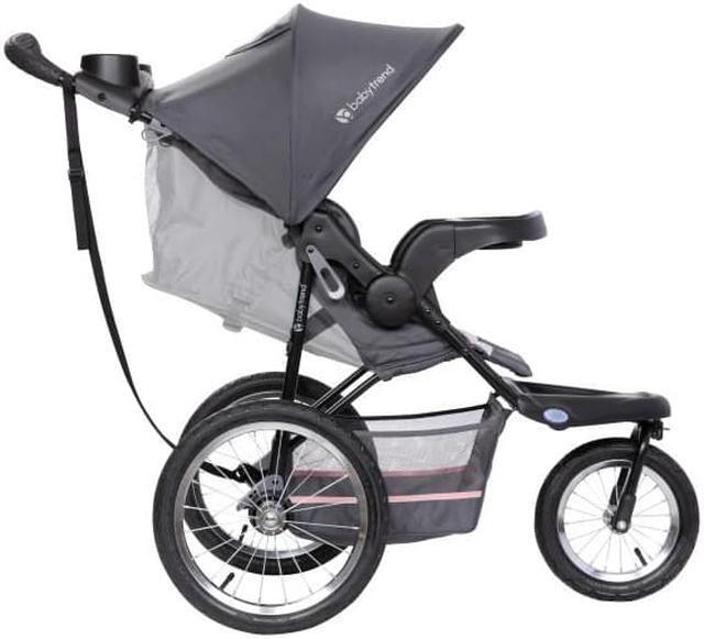 Alt view image 3 of 6 - Baby Trend Expedition® Jogger Travel System with EZ-Lift Infant Car Seat, Dash Pink