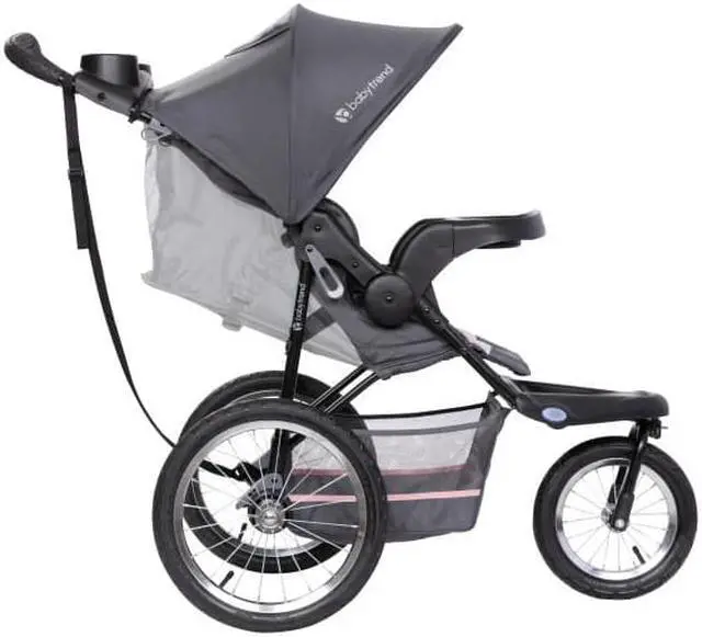 Alt view image 2 of 7 - Baby Trend Expedition® Jogger, Jogging Stroller, Dash Pink