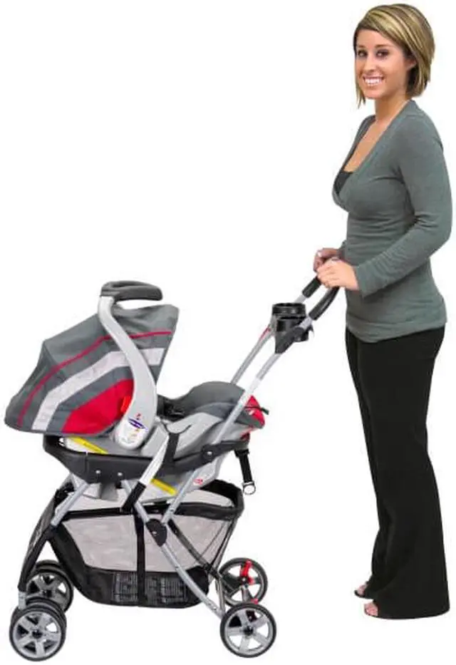 Alt view image 4 of 10 - Baby Trend Snap-N-Go® EX Universal Infant Car Seat Carrier Stroller