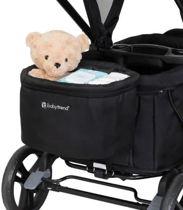 Alt view image 4 of 7 - Baby Trend Stroller Wagon Deluxe Storage Basket, Insulated and Versatile Basket for Expedition and Tour Wagon Models