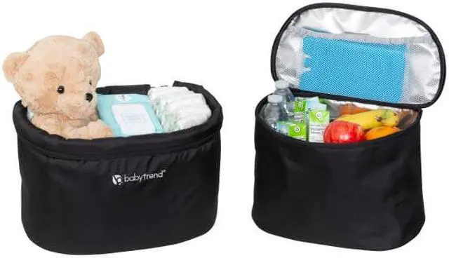 Alt view image 6 of 7 - Baby Trend Stroller Wagon Deluxe Storage Basket, Insulated and Versatile Basket for Expedition and Tour Wagon Models