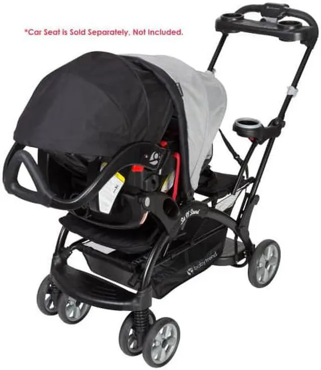 Alt view image 2 of 7 - Baby Trend Sit N' Stand® Ultra Stroller, Morning Mist