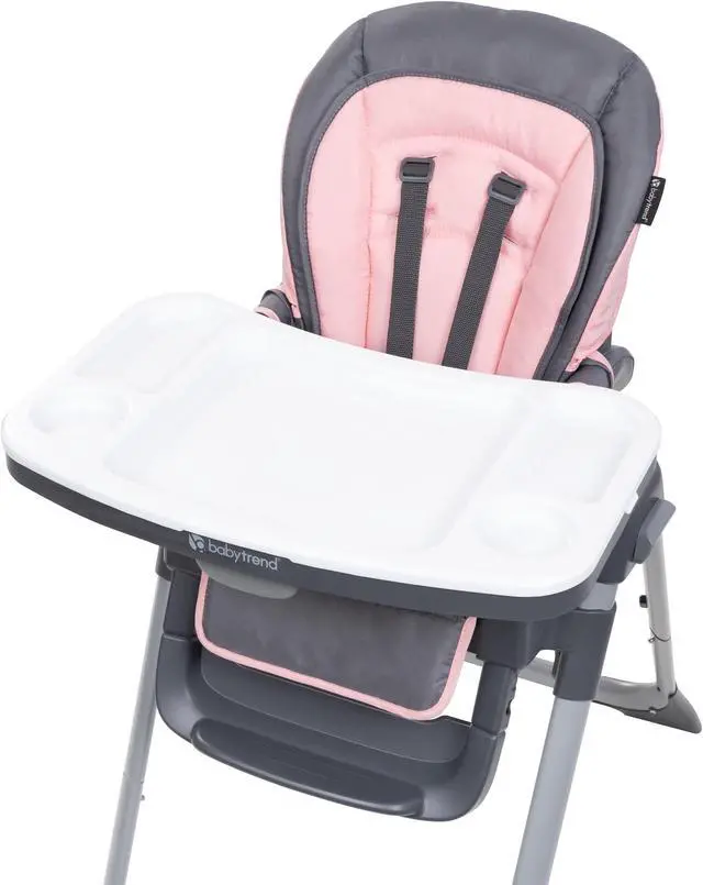 Alt view image 3 of 7 - Baby Trend Sit Right 2.0 3-in-1 High Chair, Cozy Pink