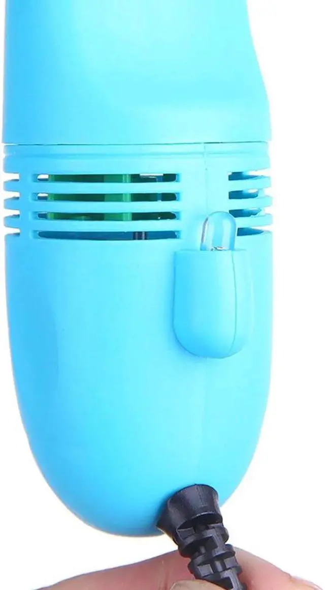 Alt view image 3 of 7 - Compressed Air Duster Cordless Rechargeable Air Cleaner for Electronics Keyboard Car Interior Vent Home