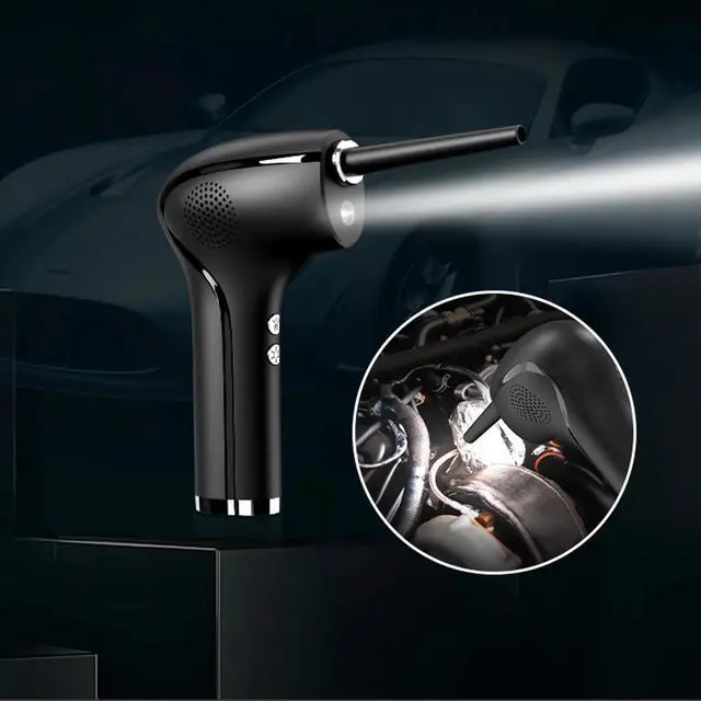 Alt view image 4 of 6 - Compressed Air Duster Keyboard Cleaner For Office No Canned Air Duster Reusable Good Replacement For Compressed Air Can Cordless Air Duster 6000MAh