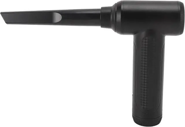 Alt view image 6 of 6 - Portable Compressed Air Duster, 80000RPM Stepless Adjustment Electric Air Duster for Keyboard Cleaner,Rechargeable Air Blower for Office Computers,Dust, Hairs,1100mAh Battery A59942