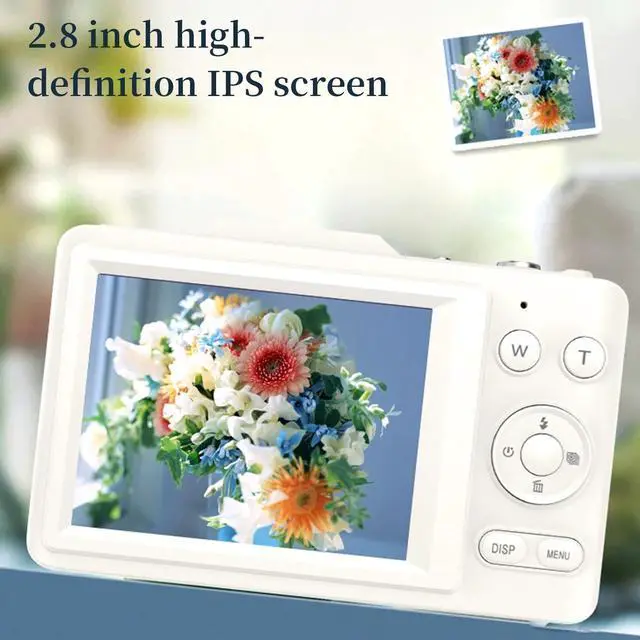 Alt view image 4 of 6 - Digital Cameras Digital Camera Single Camera 2.8-inch 16x Zoom 1080P High-definition Recording Integrated CCD Student Camera