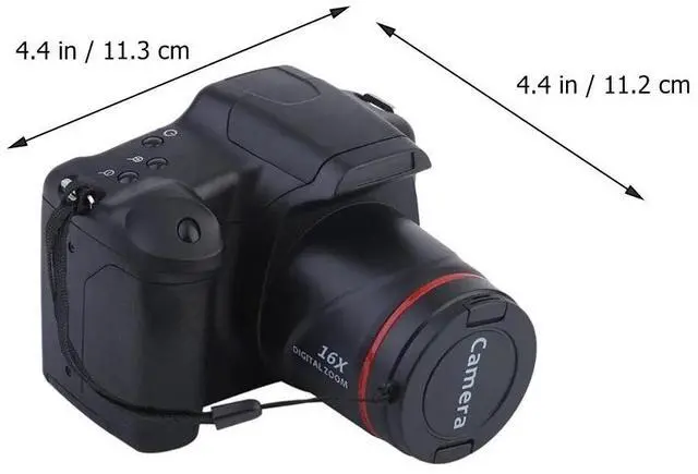 Alt view image 2 of 6 - Digital Camera Full HD Vlogging Camera for YouTube 3 Inch Screen Compact Camera for Beginners Teens Photography-Black