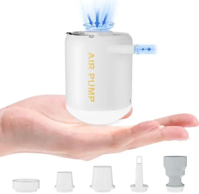 Main image of Electric Air Pump Portable Air Mattress Pump for Inflatables Couch, Pool Float, Boat Toy, 110-120 Volt