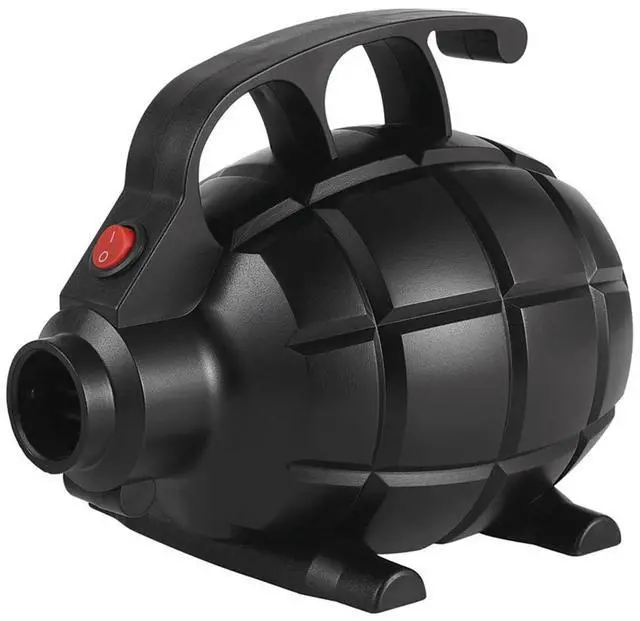 Alt view image 6 of 7 - Air Pump for Household Use, Portable Quick-Fill Electric Air Mattress Pump, Portable Air Mattress Pump, Party Office Home Suitable for Inflatables Pool, Airbeds