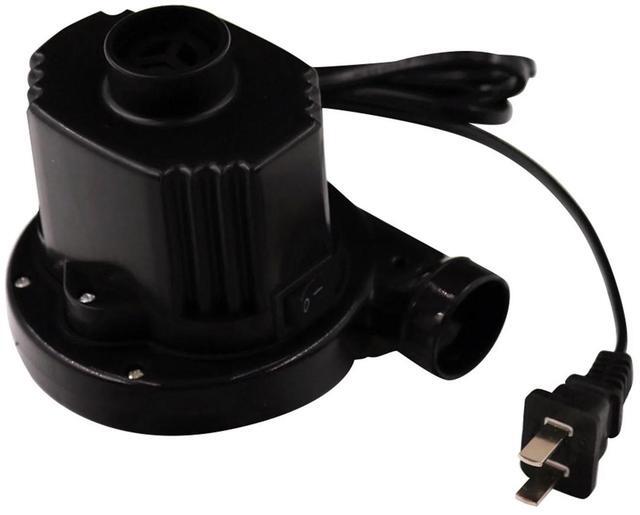 Alt view image 6 of 7 - Air Pump for Inflatables Air Mattress Pump Air Bed Pool Toy Raft Boat Electric Pump