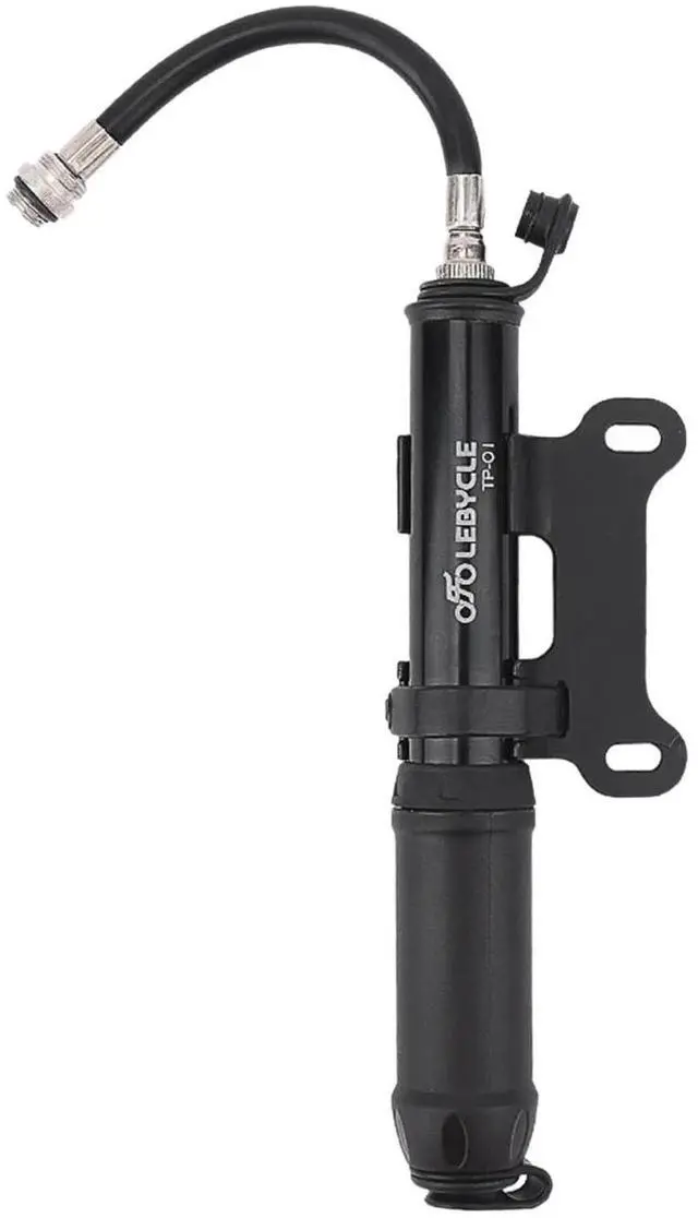 Alt view image 2 of 6 - Portable Air Pump 100 PSI High Pressure Hand Inflator for Inflatable Beds Air Cushion Soccer Balls Basketballs Air Mattresses