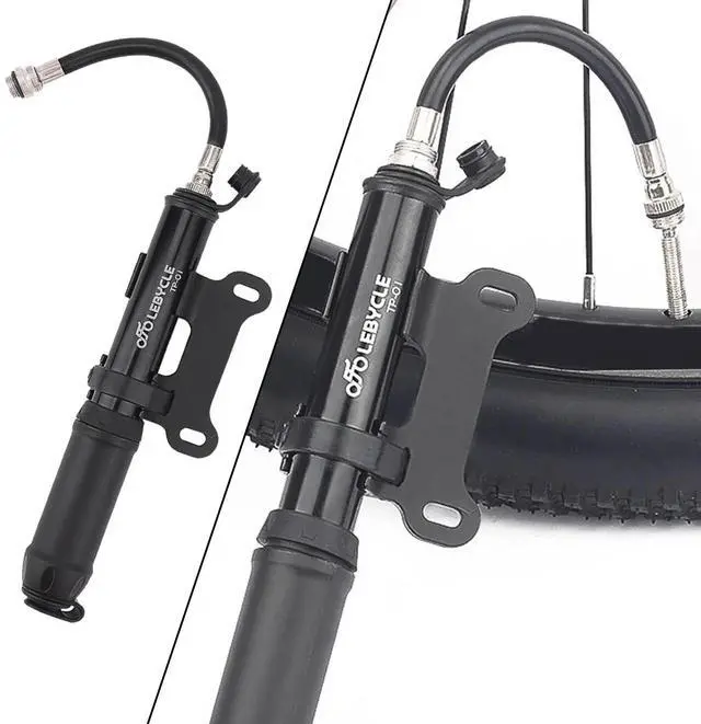 Alt view image 5 of 6 - Portable Air Pump 100 PSI High Pressure Hand Inflator for Inflatable Beds Air Cushion Soccer Balls Basketballs Air Mattresses