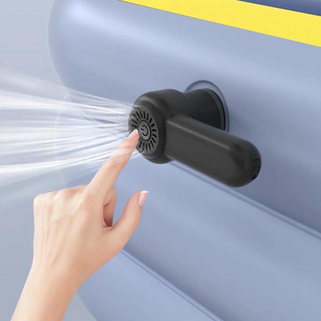 Alt view image 2 of 6 - Electric Air Pump, Portable Quick Fill AC Inflator Air Pump, Electric Air Pump for Inflatables Air Mattress Pump Air Bed Pool Toy Raft Boat Quick Electric Air Pump