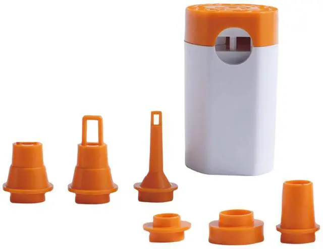 Main image of Electric Air Pump Portable Air Mattress Pump, Durable for Inflatables, Quick Inflate Deflate for Camping Air Mattress Air Bed