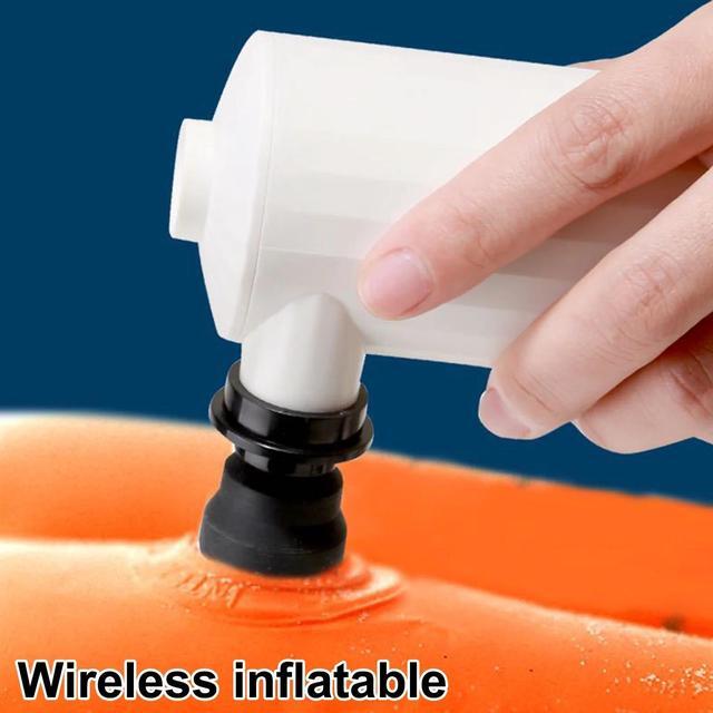 Alt view image 3 of 7 - Electric Air Pump, Rechargeable Battery Air Mattress Pump, Portable Quick-Fill Inflator/Deflator Pumps with 3600mAh for Camping Inflatable Cushions
