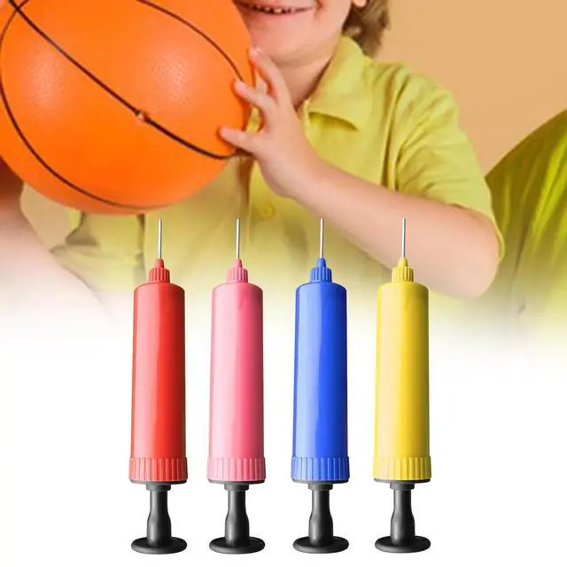 Alt view image 5 of 6 - 4Pcs Ball Compact Portable Air Pump for Soccer Sports Balls Volleyball Random Color