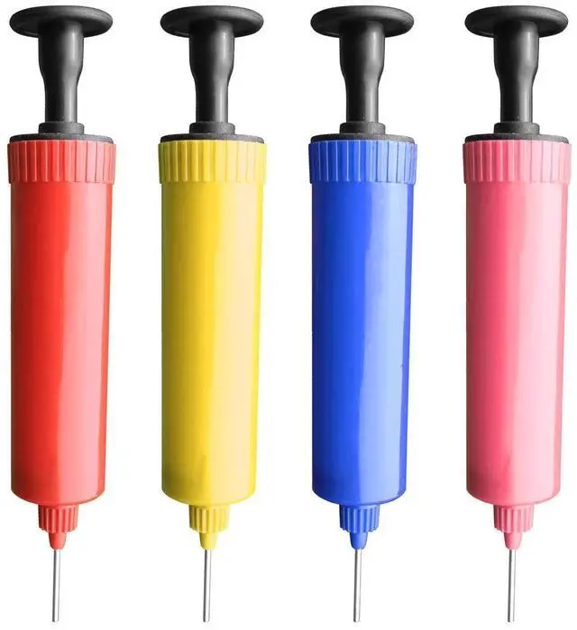 Alt view image 2 of 6 - 4Pcs Ball Compact Portable Air Pump for Soccer Sports Balls Volleyball Random Color