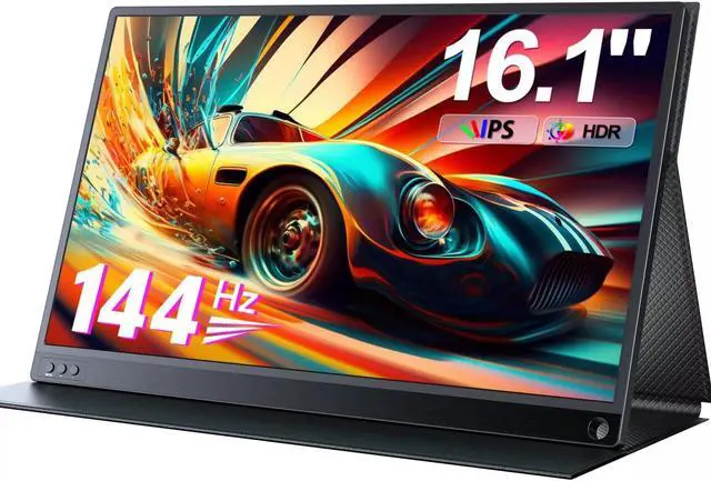 Main image of UPERFECT Portable Monitor 16.1'' 144Hz Portable Gaming Monitor 100% sRGB 1080P HDR FHD Kickstand Screen