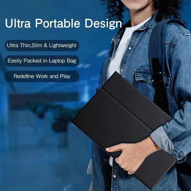 Alt view image 7 of 7 - UPERFECT 2.5K Portable Monitor 16" 2560*1600 Gaming Monitor QHD  500 Nits Display 100% sRGB w/VESA