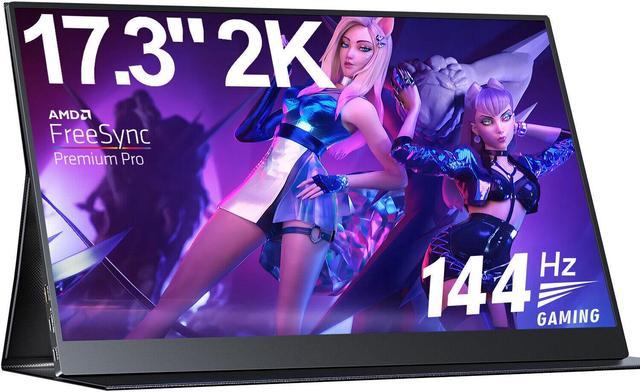  UPERFECT Portable Monitor, 17.3 144Hz Portable Gaming