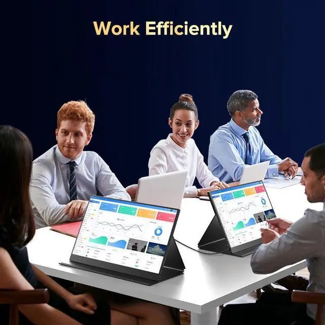 Alt view image 7 of 7 - UPERFECT 4K Portable Monitor 15.6" Ultra HD Freesync Gaming Monitor Switch Display For PS