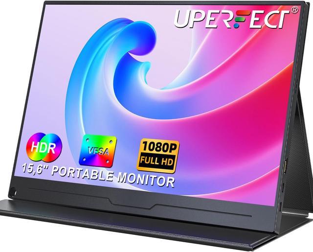 UPERFECT Portable Monitor 15.6 inch, 1080P FHD USB-C Portable