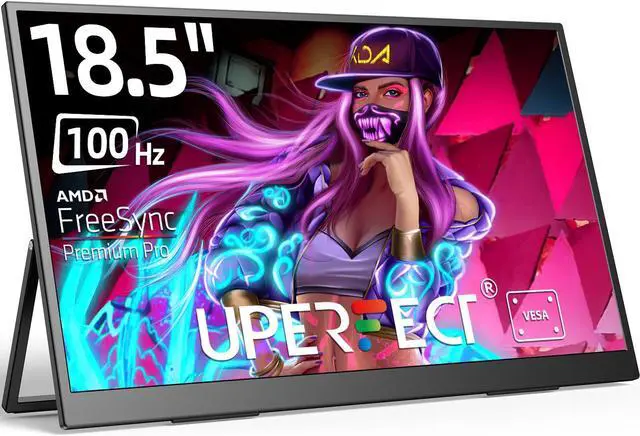 Main image of UPERFECT 18.5" Portable Monitor 1080P FHD Display HDMI 2*Type C 100% sRGB