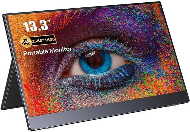 Main image of UPERFECT Portable Monitor 13.3-Inch 2560X1600 With Dual Speakers IPS Second Laptop Screen HDMI Display