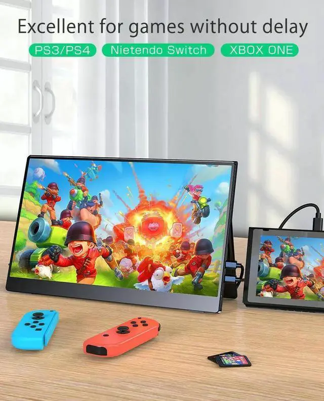 Alt view image 5 of 7 - UPERFECT Portable Monitor 13.3-Inch 2560X1600 With Dual Speakers IPS Second Laptop Screen HDMI Display